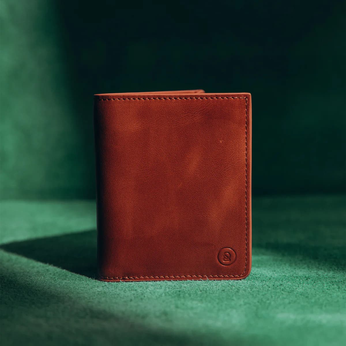 محفظة رفيعة - بني - Image 5